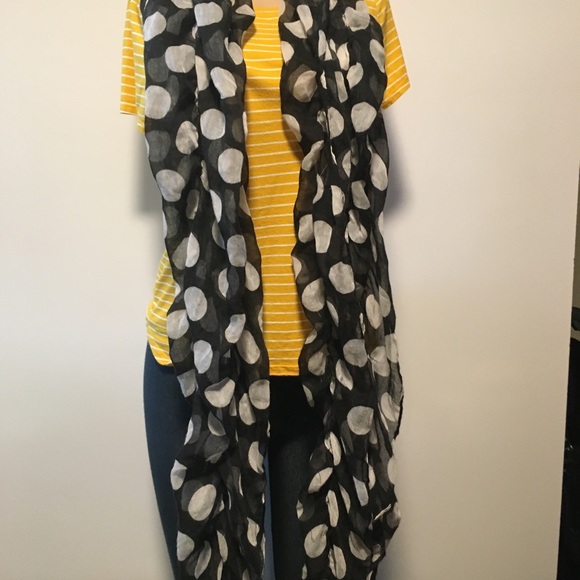 Women’s cross scarf 100% polyester - Picture 2 of 6